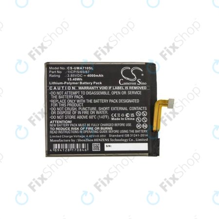 Umidigi A7 Pro - Akku Batterie 1ICP/5/65/87 4000mAh HQ