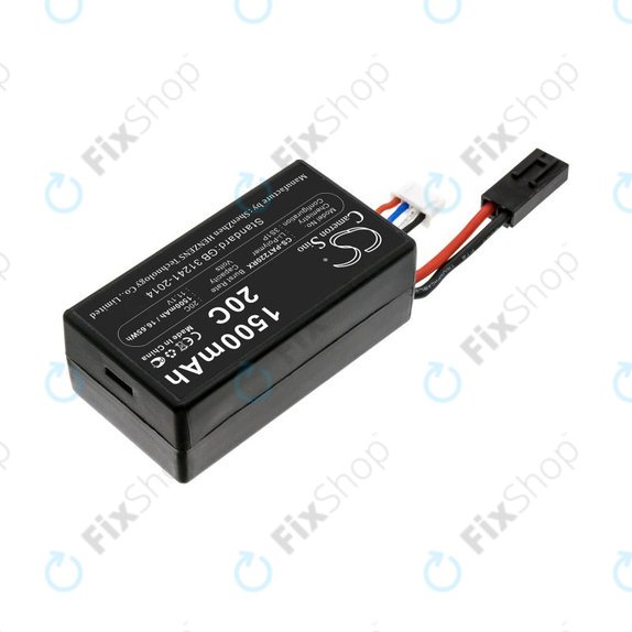 Akku batterie für Parrot Ar.drone 2.0, 1500mAh, Li-Pol, 11.1V, HQ