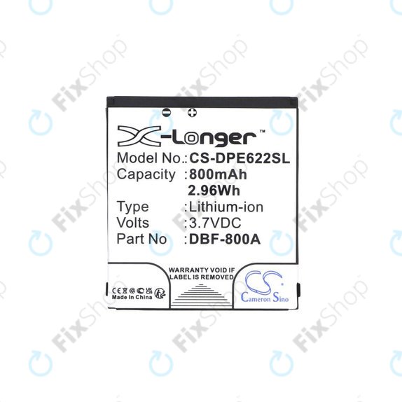 Akku batterie für Doro PhoneEasy 2314, 2315, 1360, 520, 800mAh, Li-Ion, 3.7V, DBF-800A, HQ