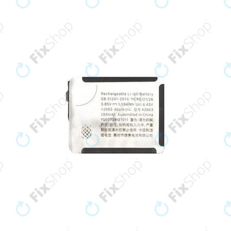 Apple Watch 7 41mm - Akku Batterie A2663 284mAh Refurbished