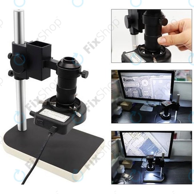 Mikroskop FX595 - VGA-Kamera, HDMI