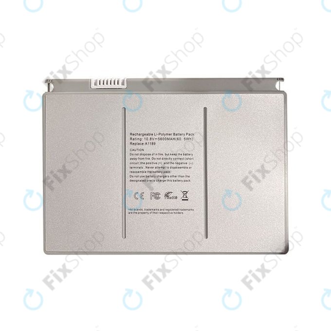 Apple MacBook Pro 17" A1151 (2006) - Akku Batterie A1189 5600mAh