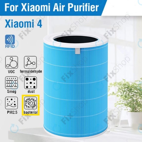 Xiaomi Mi Mijia Air Purifier 4 - HEPA-Filter (Antibakteriell) (Blau)