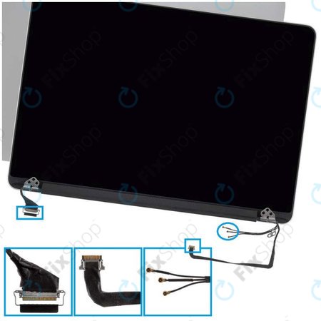Apple MacBook Pro 13" A1502 (Late 2013 - Mid 2014) - LCD Display + Frontglas + Abdeckung Refurbished