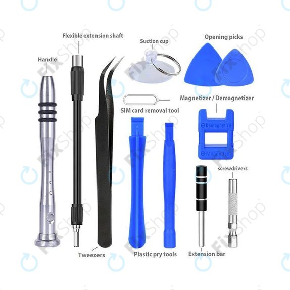 Kingsdun - Professionelles Schraubendreher-Set für Handy-, PC- & Elektronikreparatur 115in1