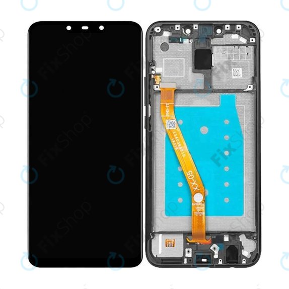 Huawei Mate 20 Lite - LCD Display + Touchscreen Front Glas + Rahmen (Sapphire Blue) TFT