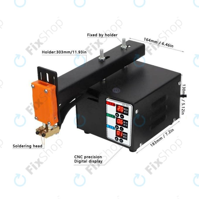 JST-IIS - 3KW High Power 18650 - Akku-Punktschweißgerät - Präzisions-Impulsschweißgerät