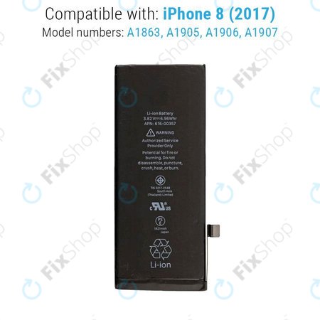 Apple iPhone 8 - Akku Batterie 1821mAh FixPremium