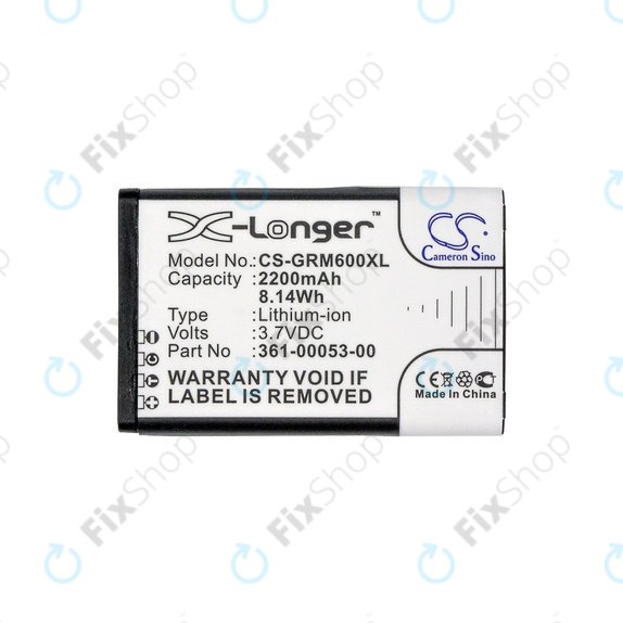 Garmin Montana 600, 600T, 600t Camo, 650, 650T, 680, 680T, Monterra - Akku Batterie 010-11599-00, 010-11654-03, 361-00053-00, 361-00053-04 2200mAh HQ