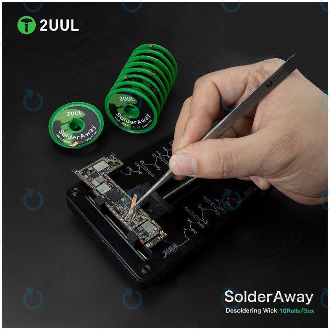 Entlötlitze, Solder Vampire, 2UUL DW11, 10 Rollen/Box