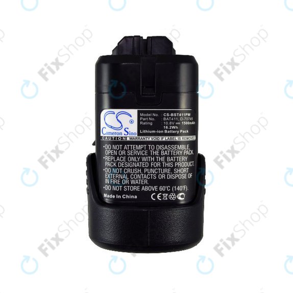 Akku batterie für Bosch GOP 10.8V, 1500mAh, Li-Ion, 10.8V, BAT411, BAT413, HQ