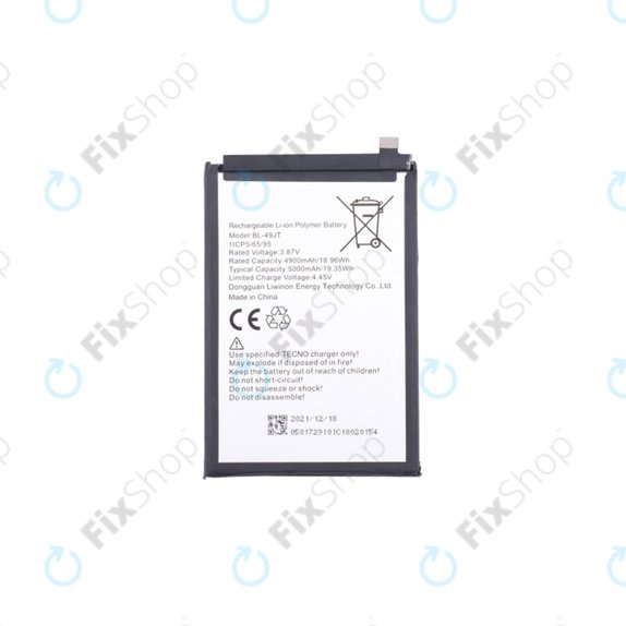Tecno Spark 20 - Akku Batterie 5000mAh