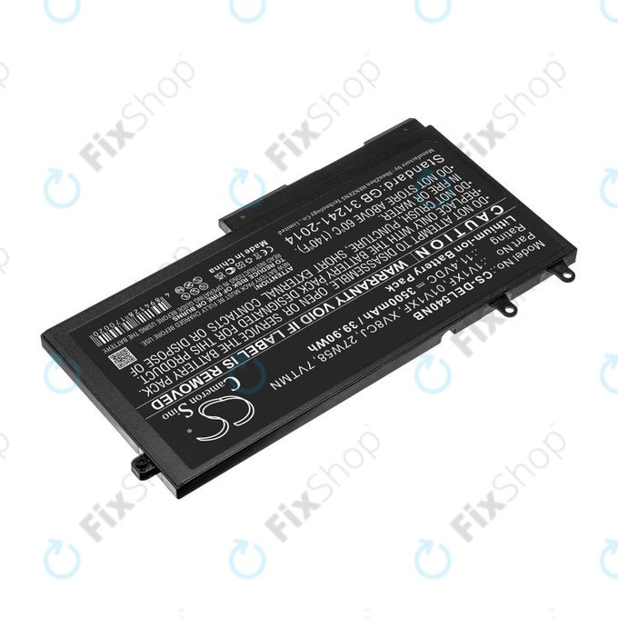 Akku batterie für Dell Latitude 5400, Inspiron 7591 2-in-1, 3500mAh, Li-Ion, 11.4V, XV8CJ, HQ