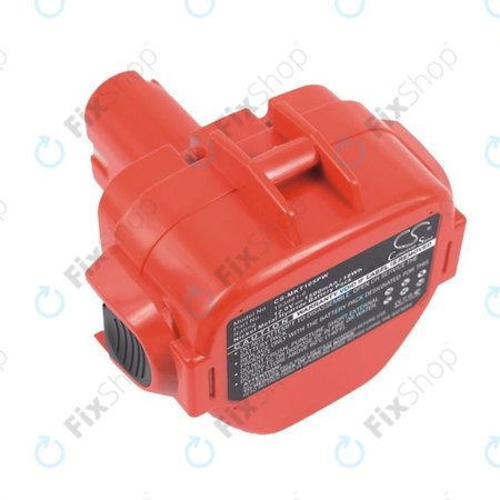 Akku batterie für Makita 1050, 1500mAh, Ni-MH, 12V, 192598-2, 193981-6, HQ