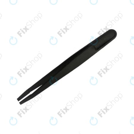 Antistatik-Pinzette aus Kunststoff mit dünner, stumpfer Spitze