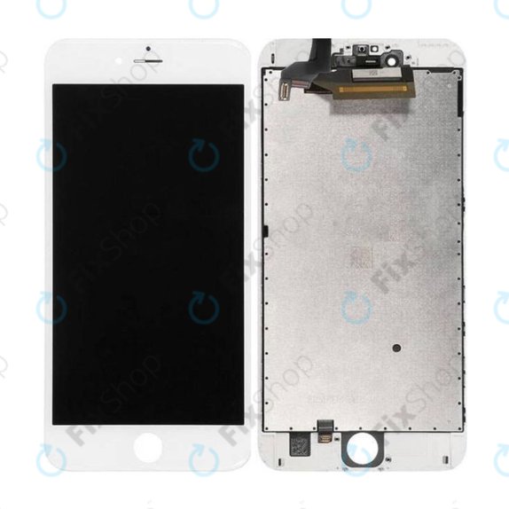 Apple iPhone 6S Plus - LCD Display + Touchscreen Front Glas + Rahmen (White) Refurbished