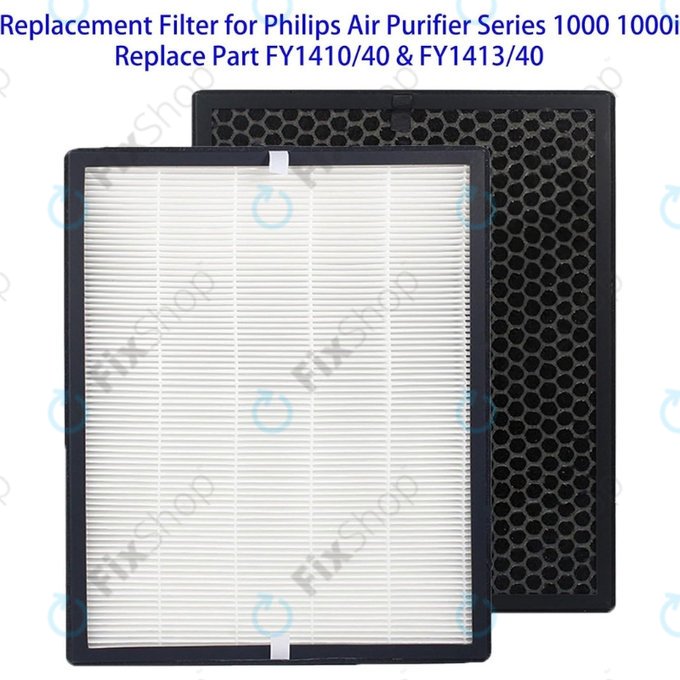 Philips 1000-series, 1000i-series, AC1214, AC1215, AC1217 - Filtersatz (HEPA + Aktivkohle)