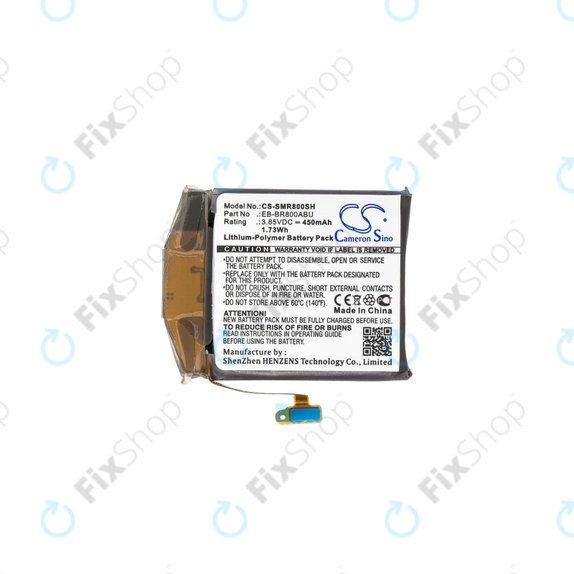 Samsung Galaxy Watch 46mm R800 - Akku Batterie EB-BR800ABU 450mAh HQ