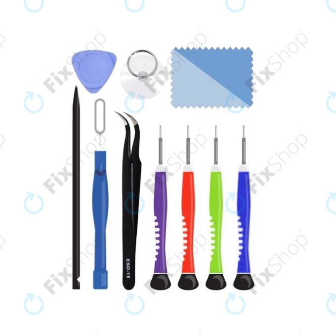 FixPremium - Kompletter Werkzeugsatz für die Handy-Montage 11in1