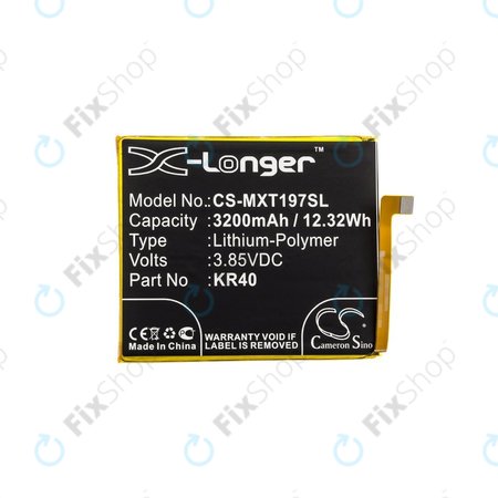 Motorola One Vision - Akku Batterie KR40 3200mAh HQ