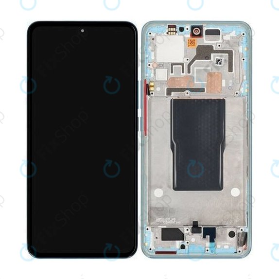 Xiaomi 12T Pro 22081212UG - LCD Display + Touchscreen Front Glas + Rahmen - 560005L12U00 Genuine Service Pack