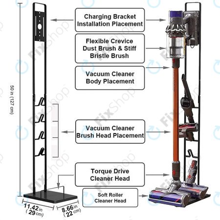 Dyson V-series, Outsize, Gen5detect, DC-series - Ständer
