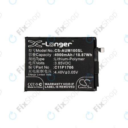 Batterie für Asus Zenfone Max Pro M1 ZB602KL, 4900mAh, Li-Pol, 3.85V, 0B200-02870200, HQ