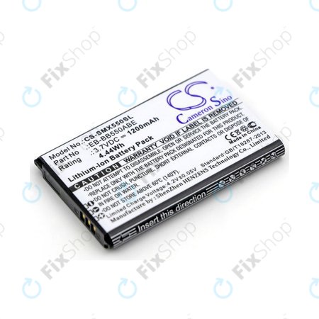 Akku batterie für Samsung Xcover 550, 1200mAh, Li-Ion, 3.7V, EB-BB550ABE, HQ