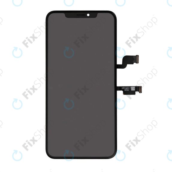 Display für iPhone XS Max, Touchscreen-Glas mit Rahmen, Refurbished
