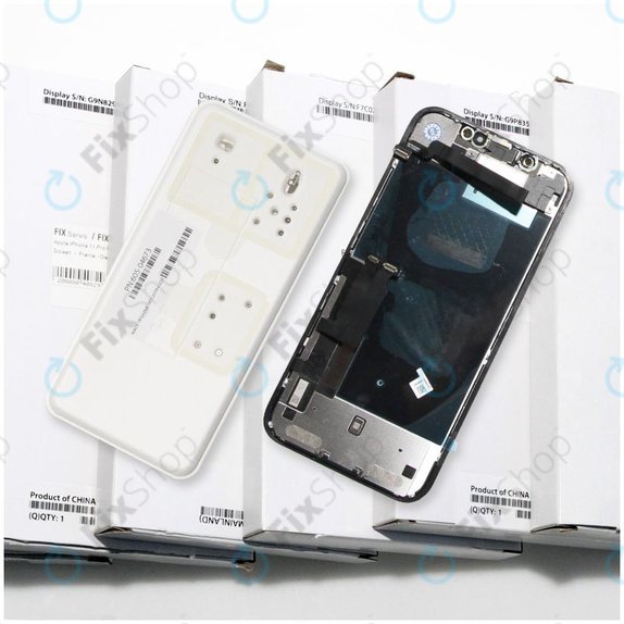Apple iPhone XS - LCD Display + Touchscreen Front Glas + Rahmen - 661-12943 Genuine Service Pack