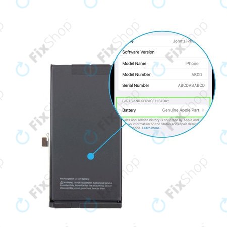 Akku für iPhone 14 | 661-30373 | 3279mAh | Genuine Apple