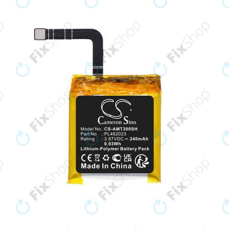 Akku batterie für Amazfit GTS3, 240mAh, Li-Pol, 3.87V, PL462023, HQ