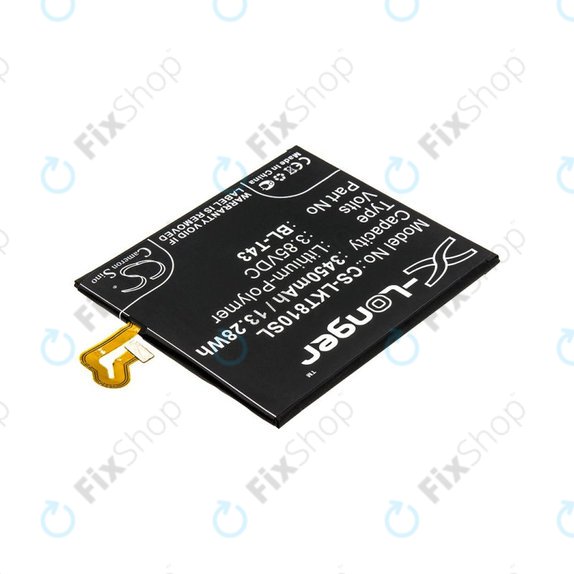 Akku batterie für LG G8S ThinQ, ThinQ Global, 3450mAh, Li-Pol, 3.85V, BL-T43, HQ