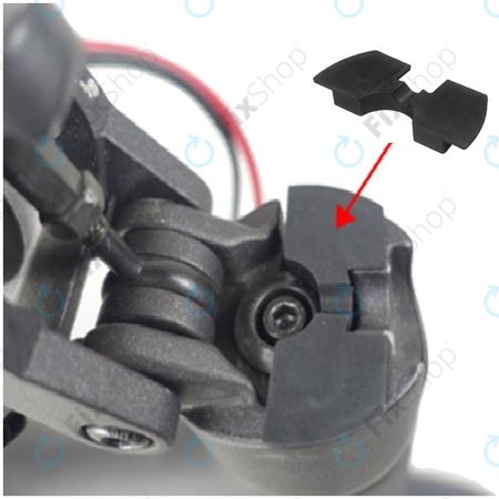 Xiaomi Mi Electric Scooter 1S, 2 M365, Essential, Pro, Pro 2 - Vibrationsdämpfer (Black) - 3Stk.