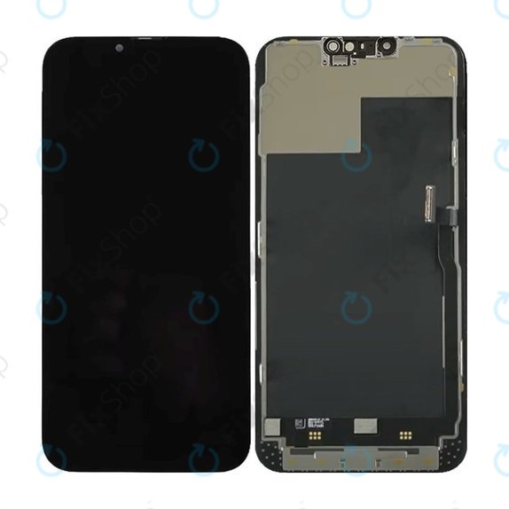 Apple iPhone 13 Pro Max - LCD Display + Touchscreen front Glas + Rahmen Hard OLED FixPremium