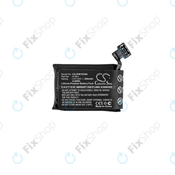 Apple Watch 3 38mm - Akku Batterie A1847 (GPS Version) 260mAh HQ
