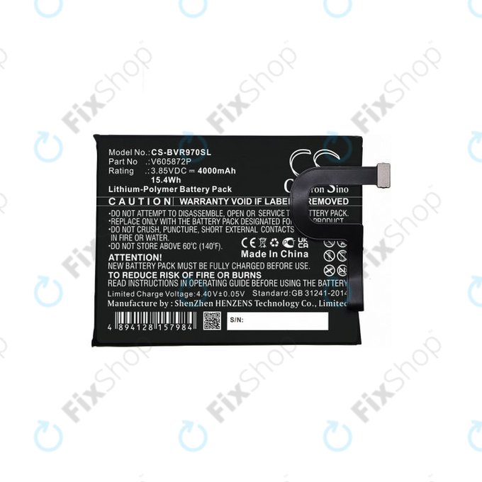 iGet Blackview BV9700 - Akku Batterie V605872P 4000mAh HQ