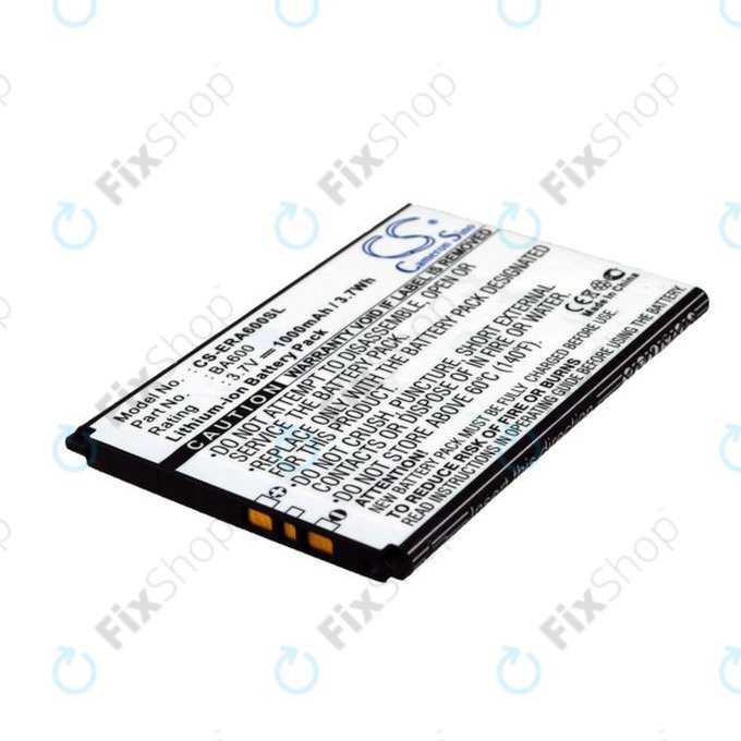 Akku batterie für Sony Ericsson Kumquat, ST25, ST25i, Xperia U, 1000mAh, Li-Ion, 3.7V, BA600, HQ