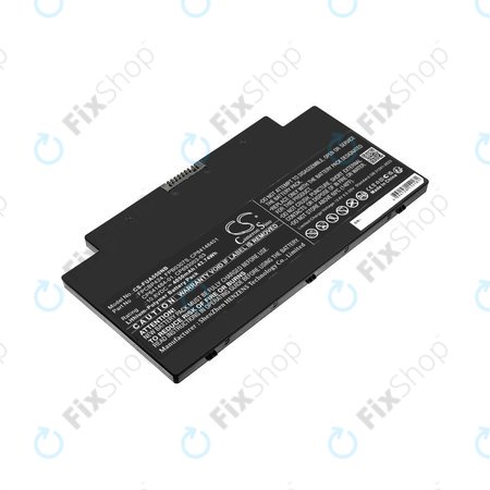 Batterie für Fujitsu Lifebook AH77, A556, A3510, U536, 4050mAh, Li-Pol, 10.8V, CP641484-01, HQ