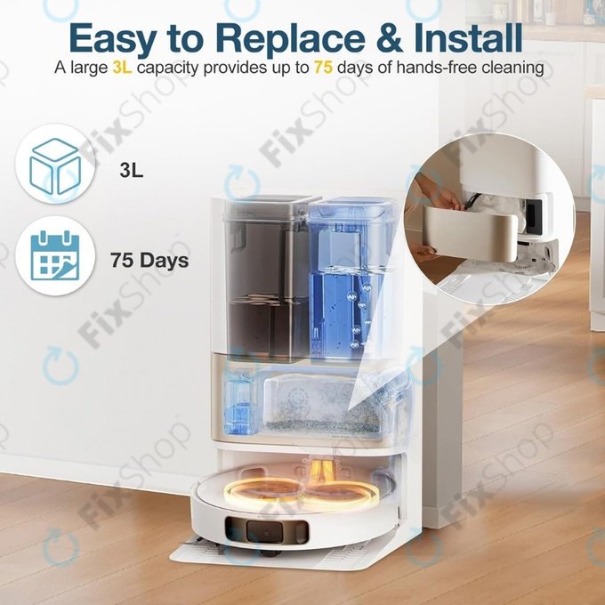 Xiaomi Dreame X40 Ultra, X50 Ultra, L40s Pro Ultra, L40 Ultra, L10s Ultra Gen2, Mova E30 Ultra, Mova V50 Ultra, P60 - Abfallbeutel