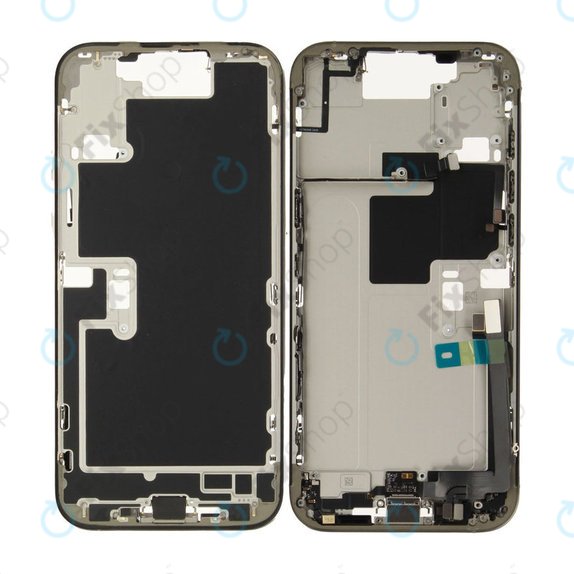 Mittelrahmen mit Batterie für iPhone 16 Pro Max | Natural Titanium | ZD076-00696 | Genuine Apple
