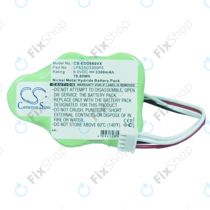 Ecovacs Deebot D-series - Akku Batterie LP43SC3300P5 Ni-MH 6.0V 3300mAh HQ