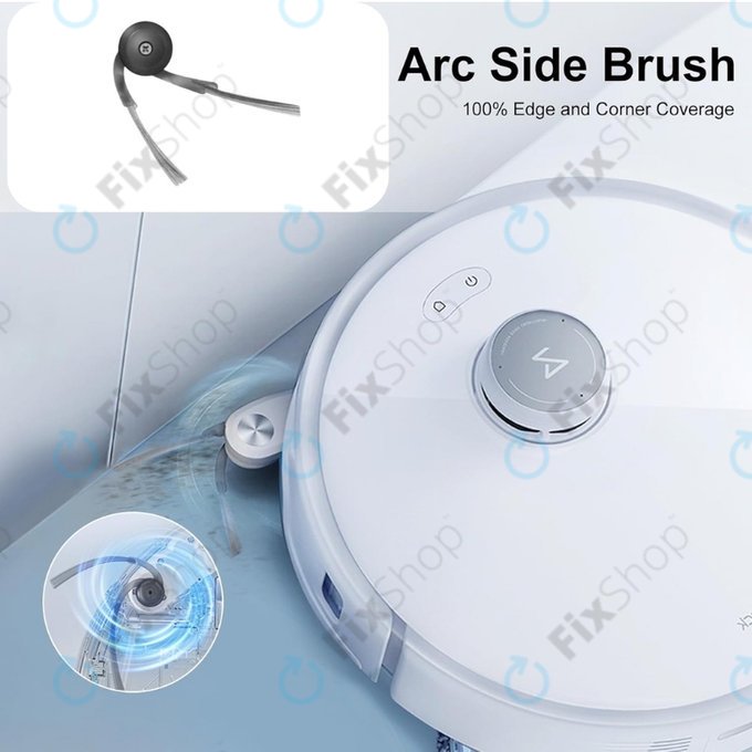 Xiaomi Roborock Qrevo Curv, Qrevo Edge, Saros 10, Saros 10R, QV 35A - Seitenbürste