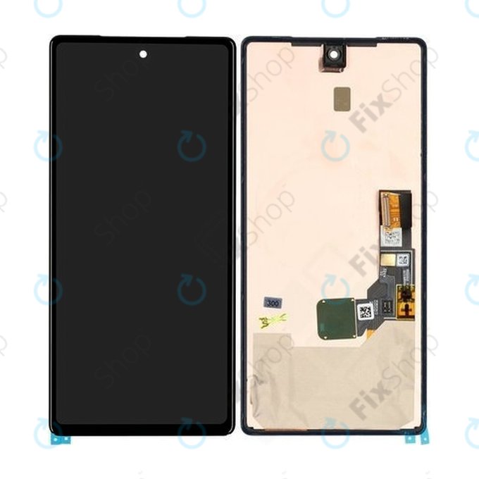 Google Pixel 7a - LCD Display + Touchscreen Front Glas + Rahmen - G949-00364-00 Genuine Service Pack