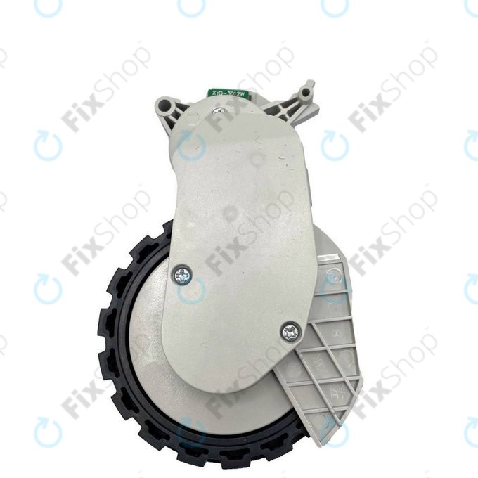 Rad mit Motor, Rechts, Weiß für Xiaomi Dreame Bot L10, L10s, L20, X30, X40, Mova E30, S10 Plus, Mi Robot Vacuum X10 Plus, X20 Plus, S10+