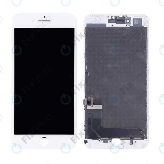 Apple iPhone 7 Plus - LCD Display + Touchscreen Front Glas + Rahmen (White) TFT