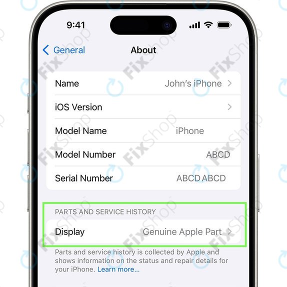 OLED-Display Einheit für iPhone 16e | 661-49431 | Genuine Apple