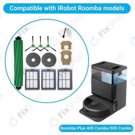 iRobot Roomba Plus 405 Combo, 505 Combo - Komplett-set
