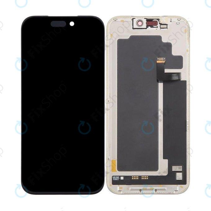 Apple iPhone 17 Pro Max - LCD Display + Touchscreen Front Glas + Rahmen Soft OLED FixPremium