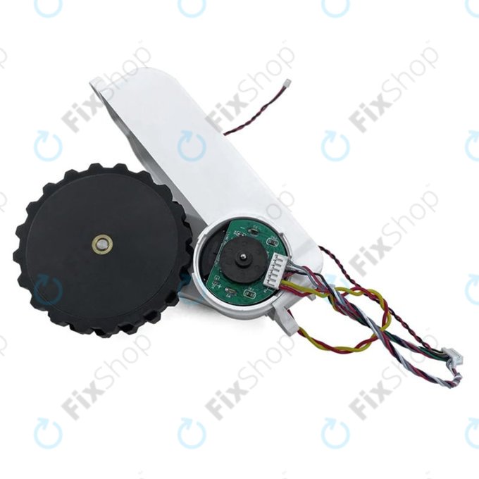Xiaomi Mi Robot Vacuum Mop Pro (P), Viomi V2 Pro, V3 - Rad mit Motor (Rechts) (Weiß)